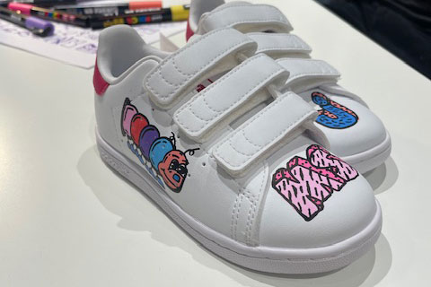 Personliasierter Sneaker
