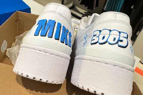Personliasierter Sneaker