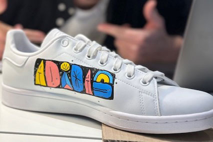Personliasierter Sneaker