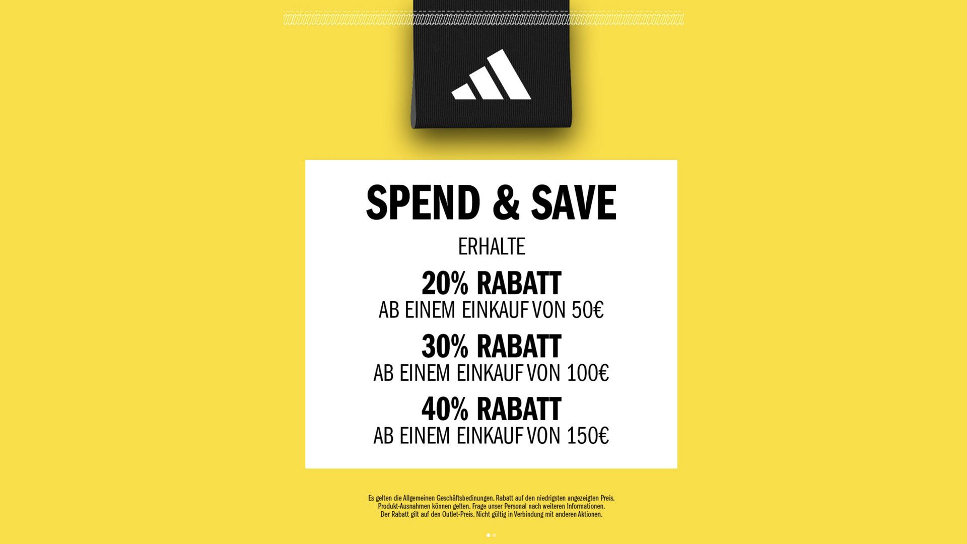 Adidas CRAZY DAYS – SPEND & SAVE 6. bis 7. November