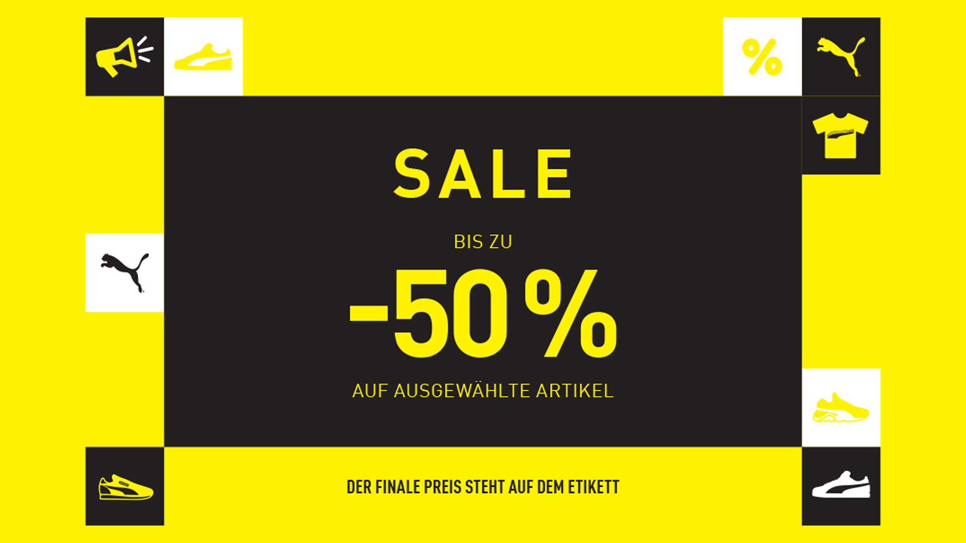 Puma: ab 2. Dezember – bis zu 50 Prozent Rabatt auf Outletpreise