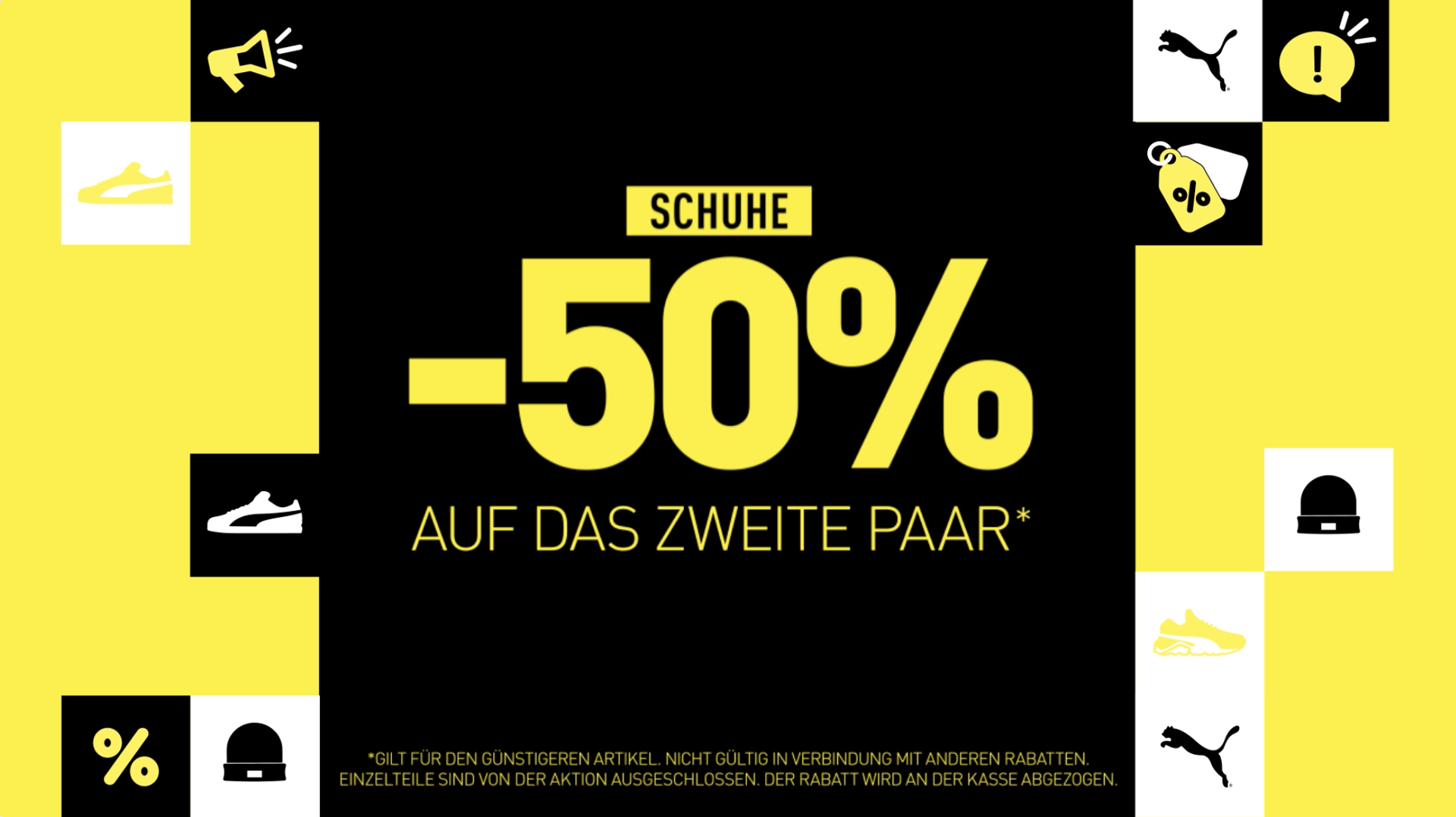 Puma: Bis zum 2. März – Footwear-Promotion, 50 % Rabatt auf das zweite Paar Schuhe