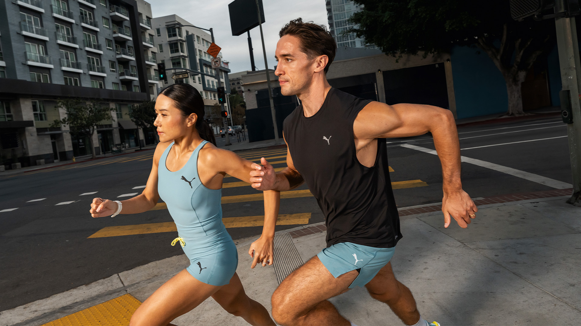 PUMA Running: zwei Personen beim Laufen