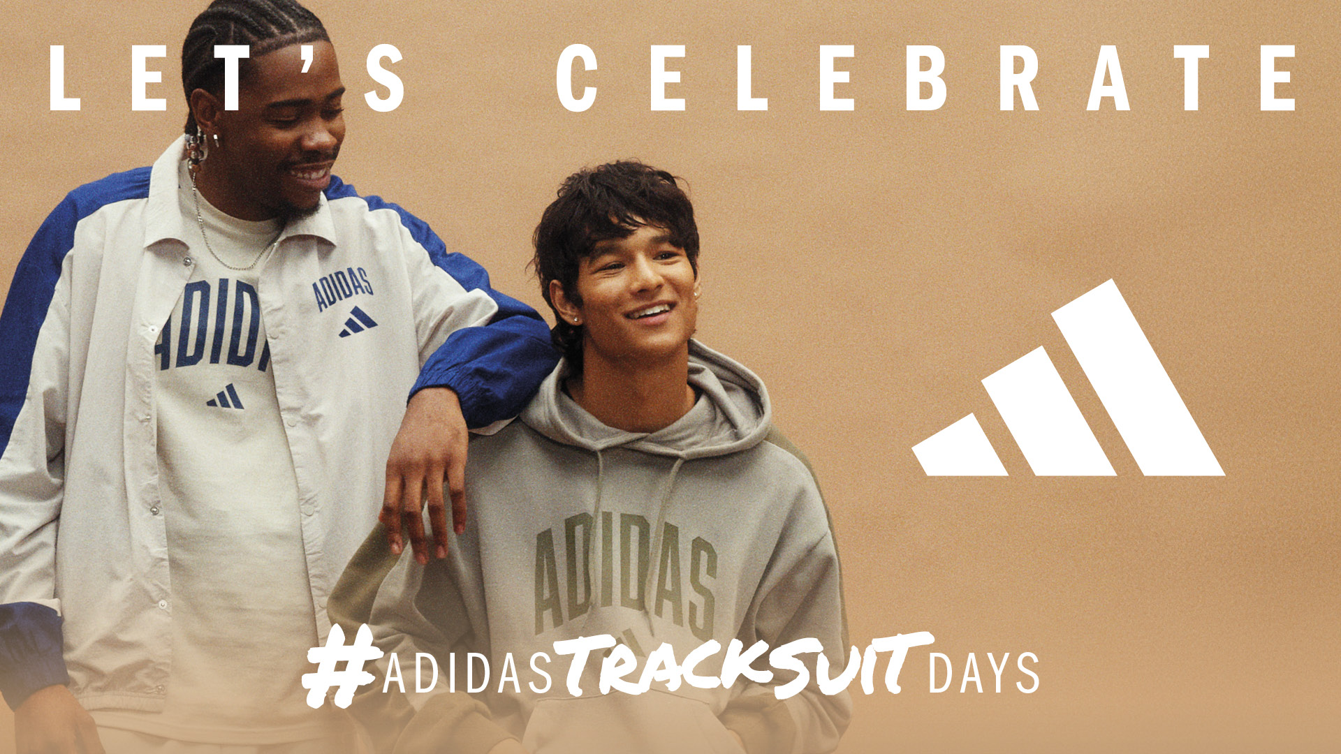 Offizielles Adidas Tracksuit Days Let’s Celebrate Motiv